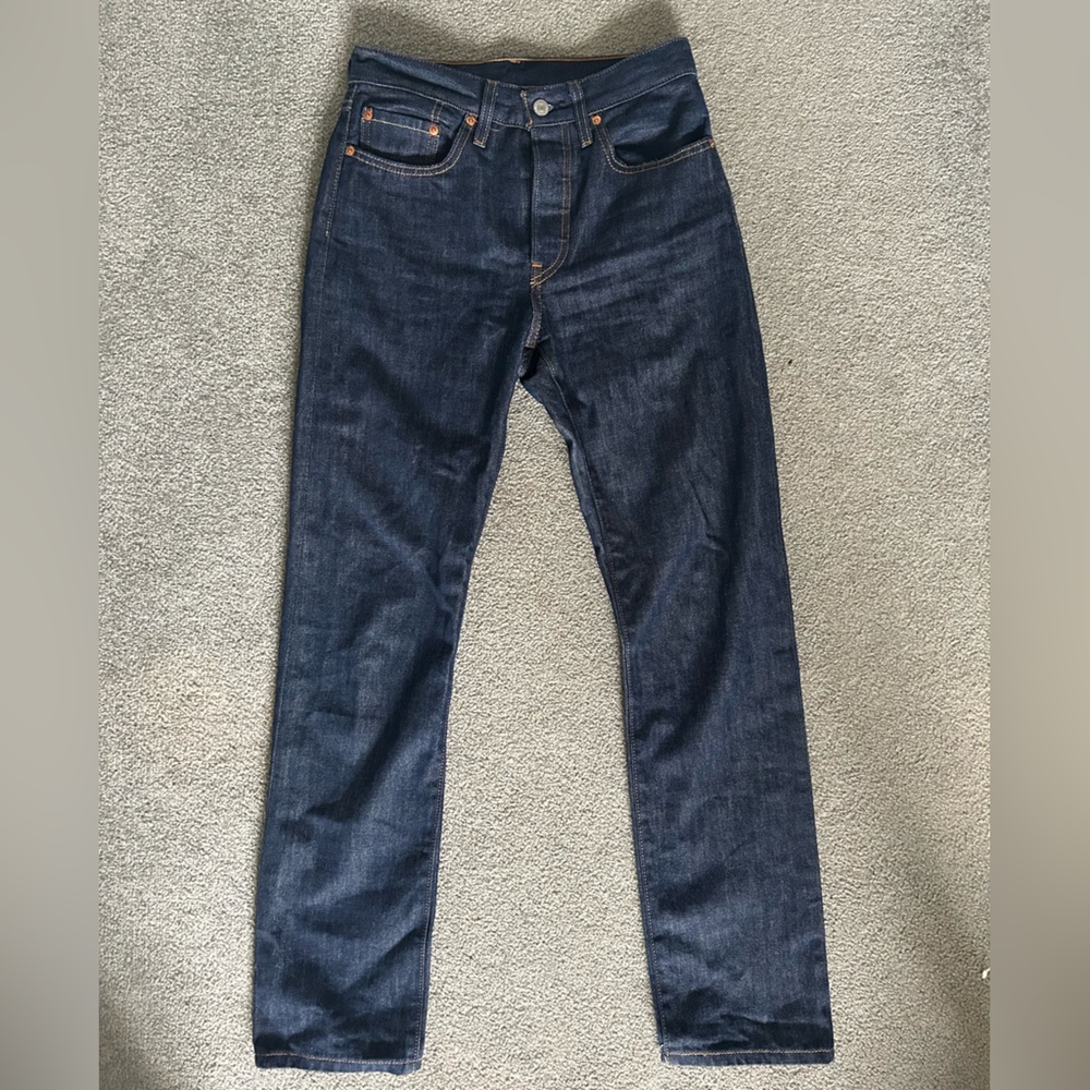 Levi's Women's Dark Blue Straight Leg Jeans